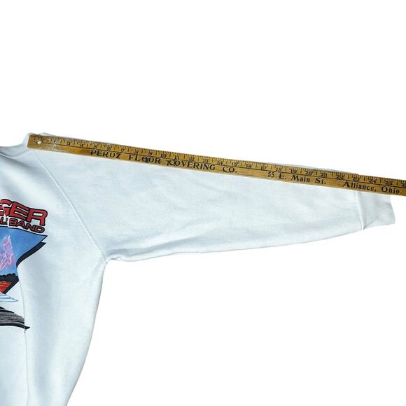 Vintage 80's Bob Seger & The Silver Bullet Band Sweatshirt Eagle adult Sz large - Picture 9 of 11